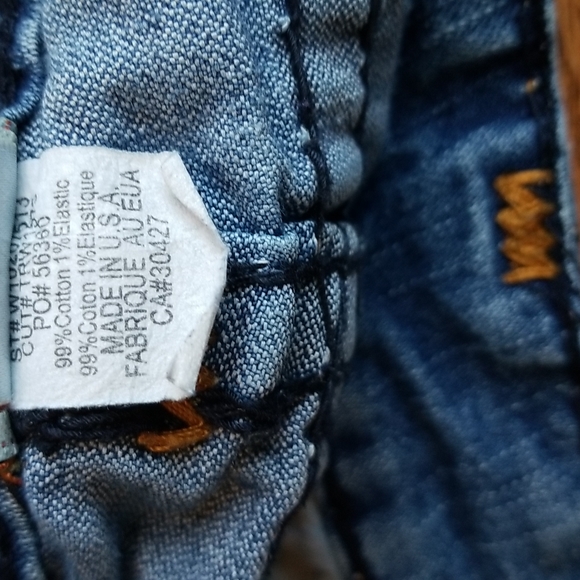 (26W) True Religion Women's Low Rise Slim Fit Jeans Western Distressed - Picture 4 of 11